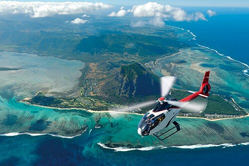 Helicopter Tour Over Mauritius