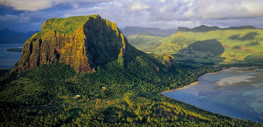 Le Morne Brabant in Mauritius